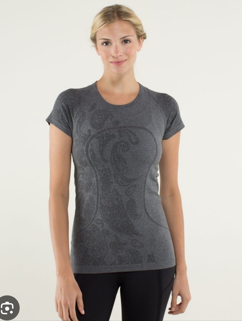 Lululemon Swiftly Tee With Paisley Print